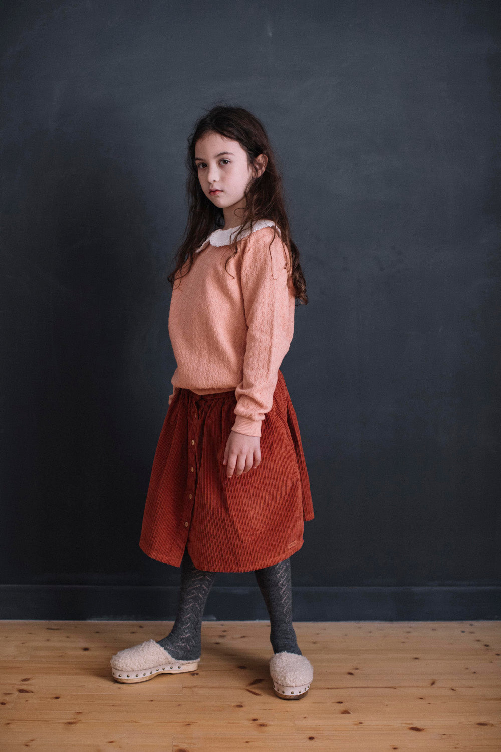 JERSEY CUELLO PUNTILLA AZUL NOCHE