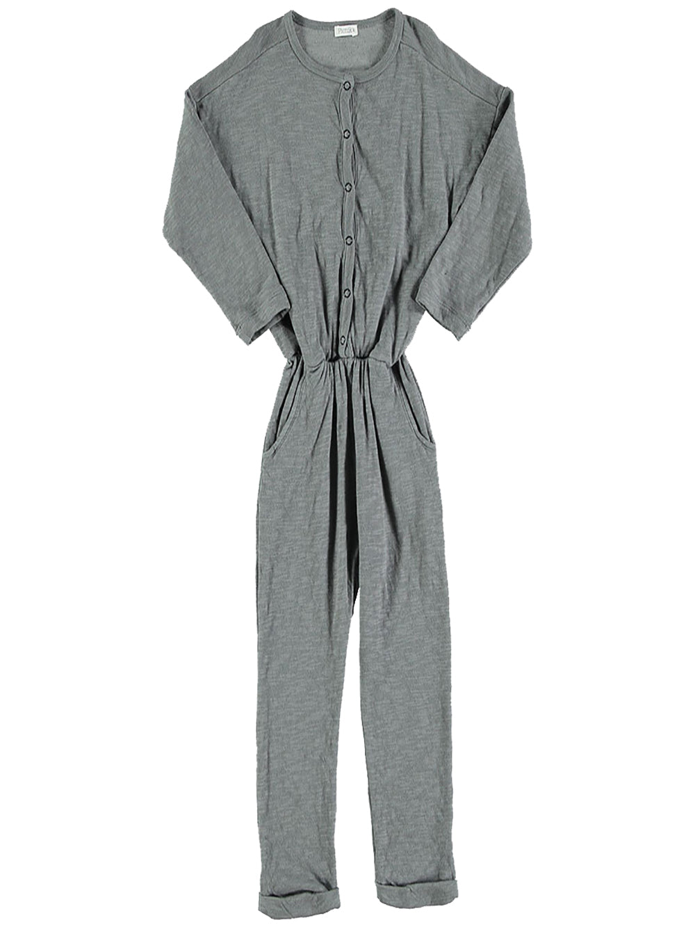 mono-niño-niña-gris