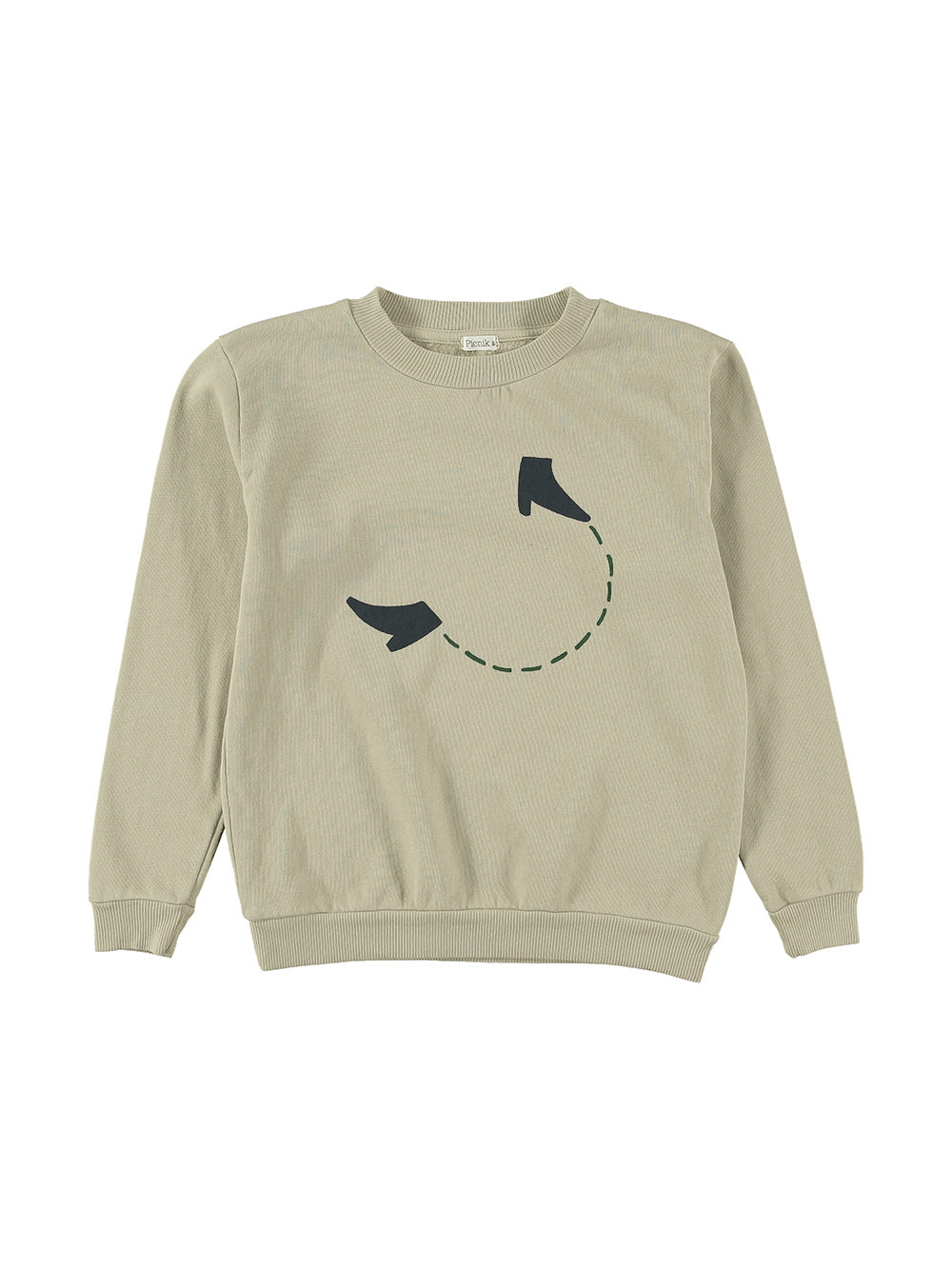 SUDADERA ZAPATOS VOLADORES BLANCO ROTO