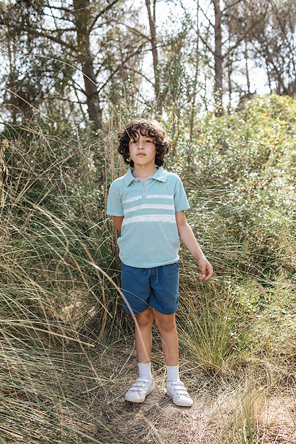 polo-manga-corta-niño