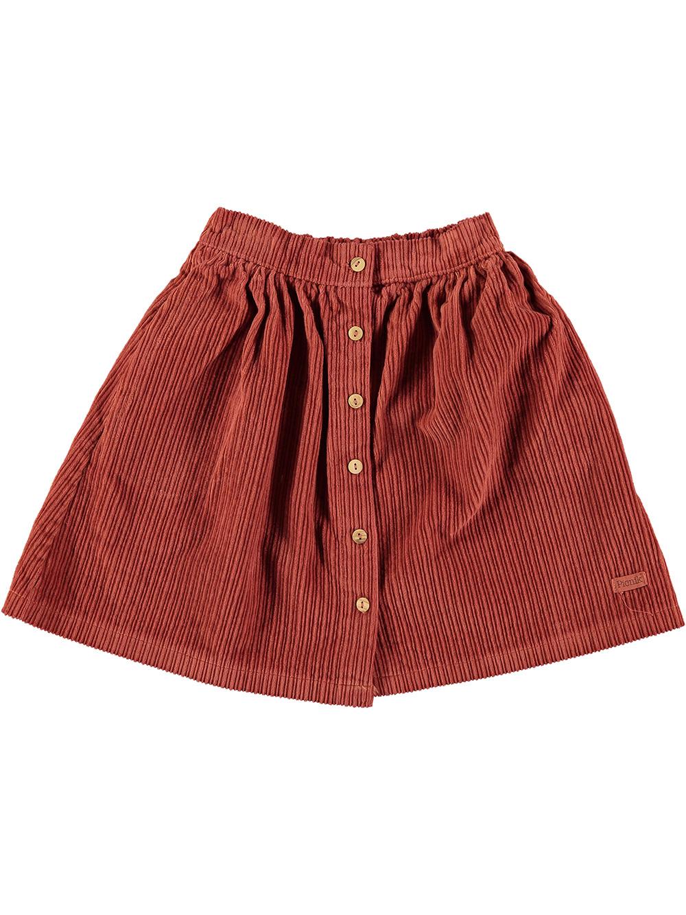 FALDA PANA BORDADO CURIOUSER CALDERA