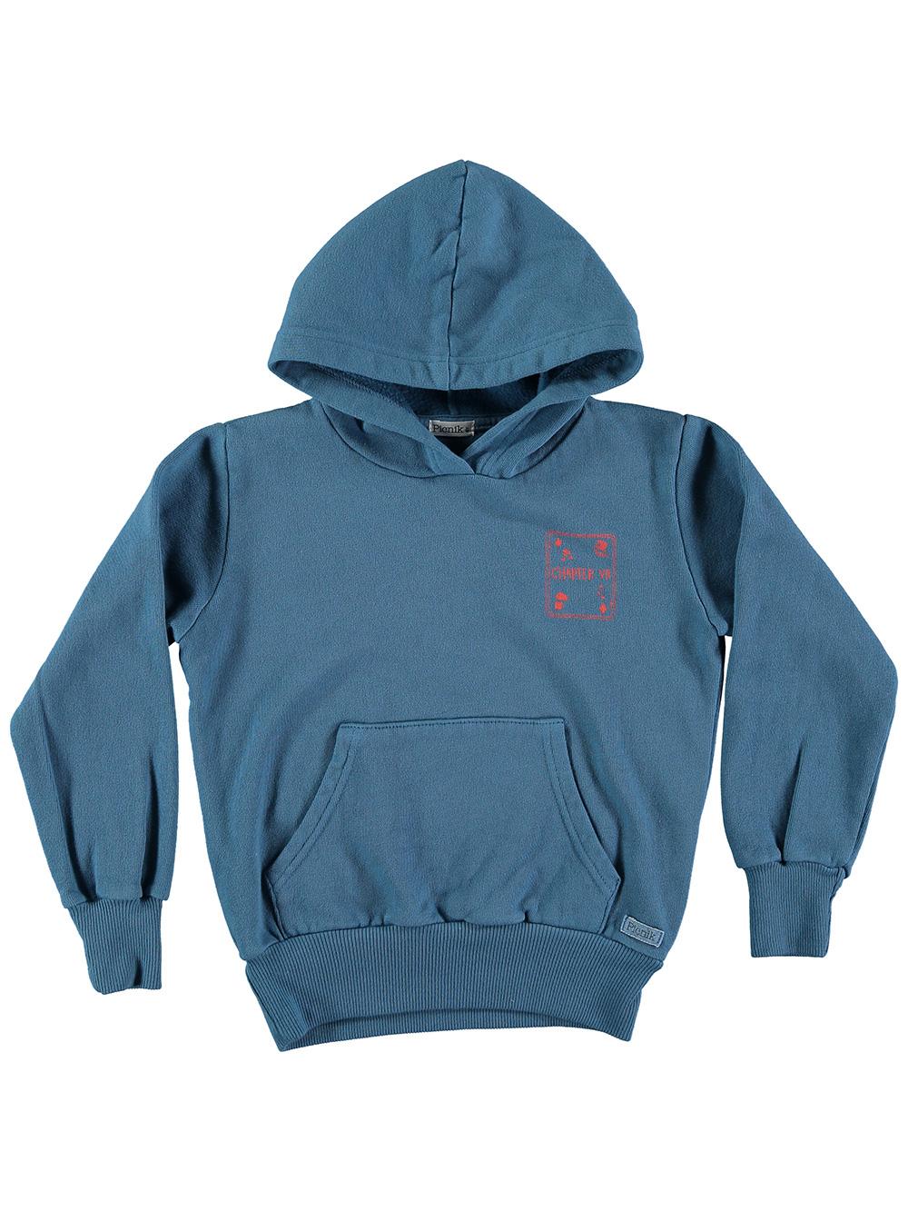 SUDADERA CAPUCHA CHAPTER VII AZUL