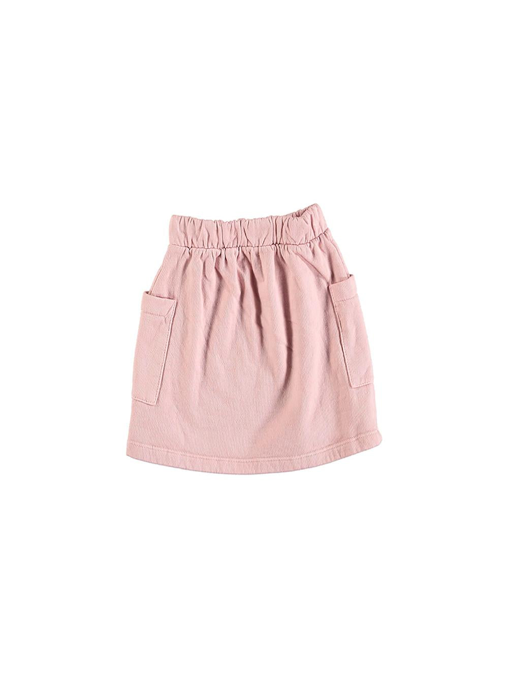 PINK MINI SKIRT WITH PENGUIN POCKETS