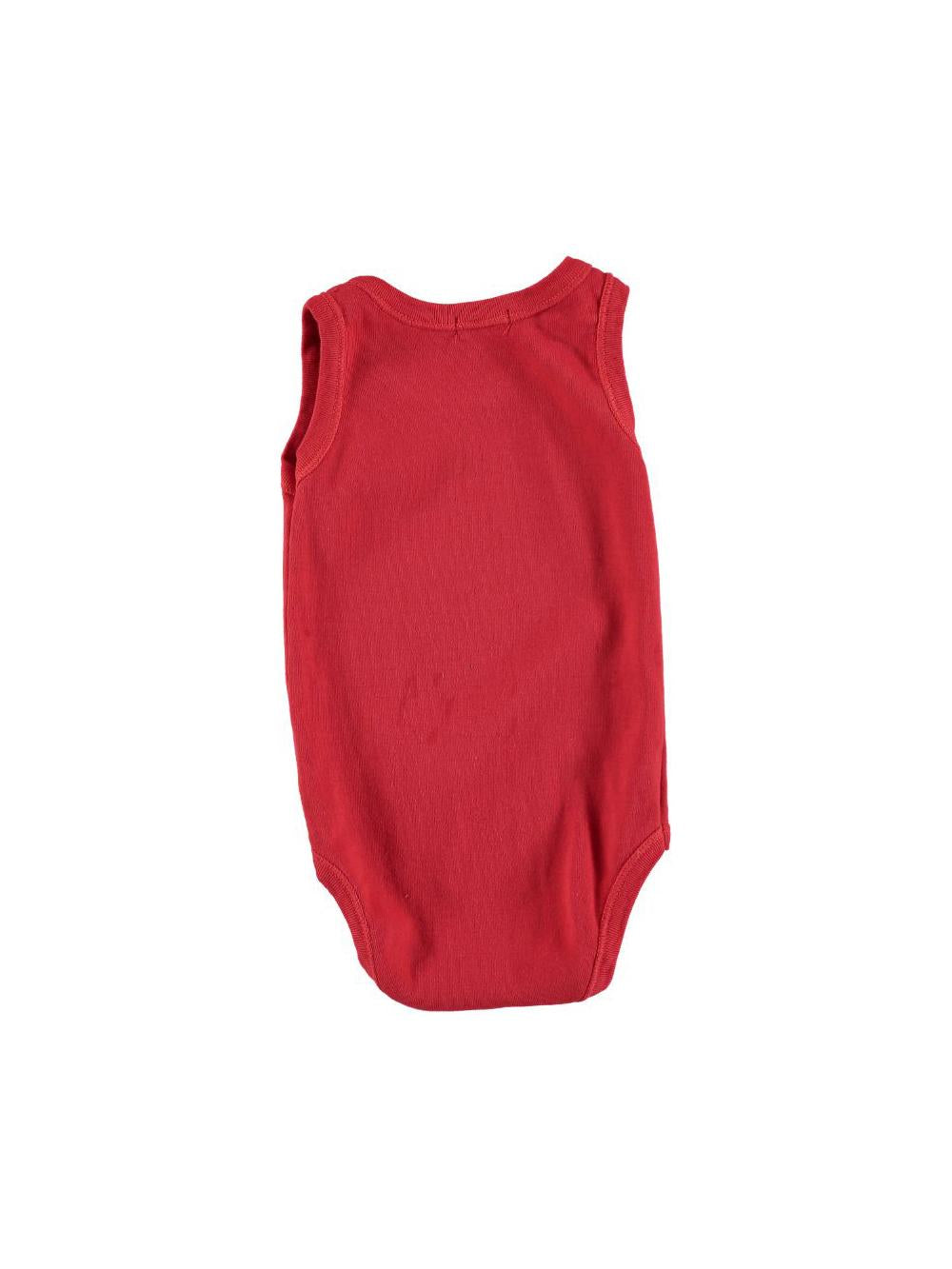 BODY TIRANTES BURRO ROJO