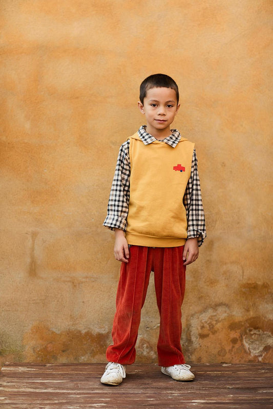 PICNIK TEAM EMBROIDERED CHECKED SHIRT