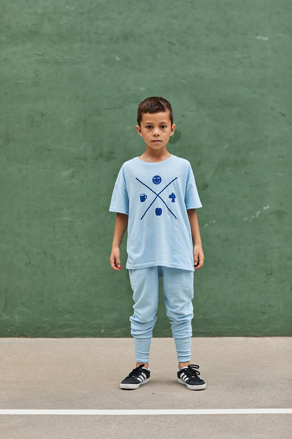 camiseta-manga-corta-azul-niño