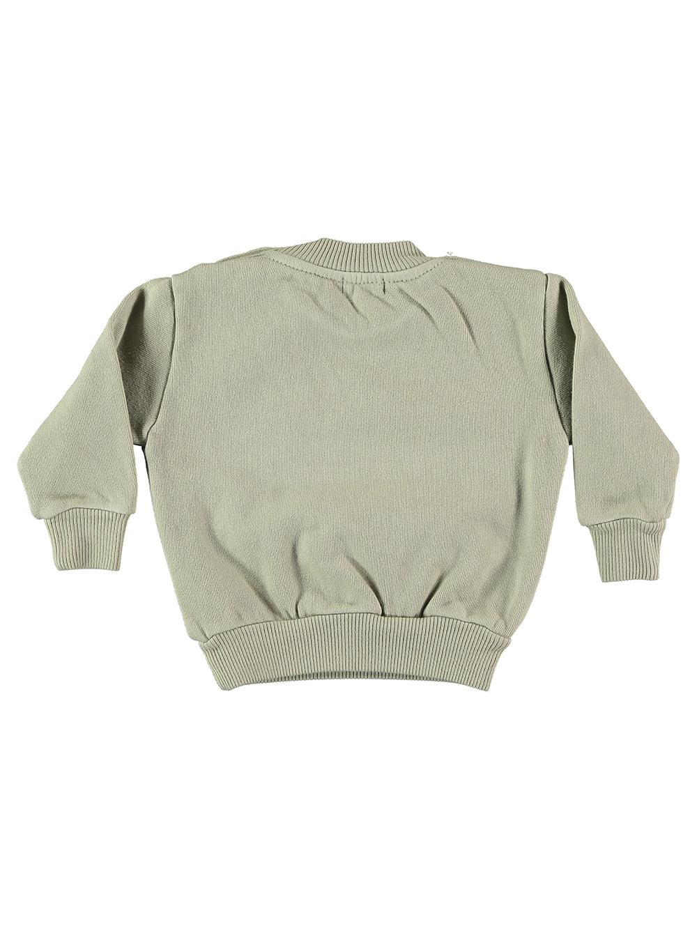 SUDADERA BEBÉ SONRISA VERDE