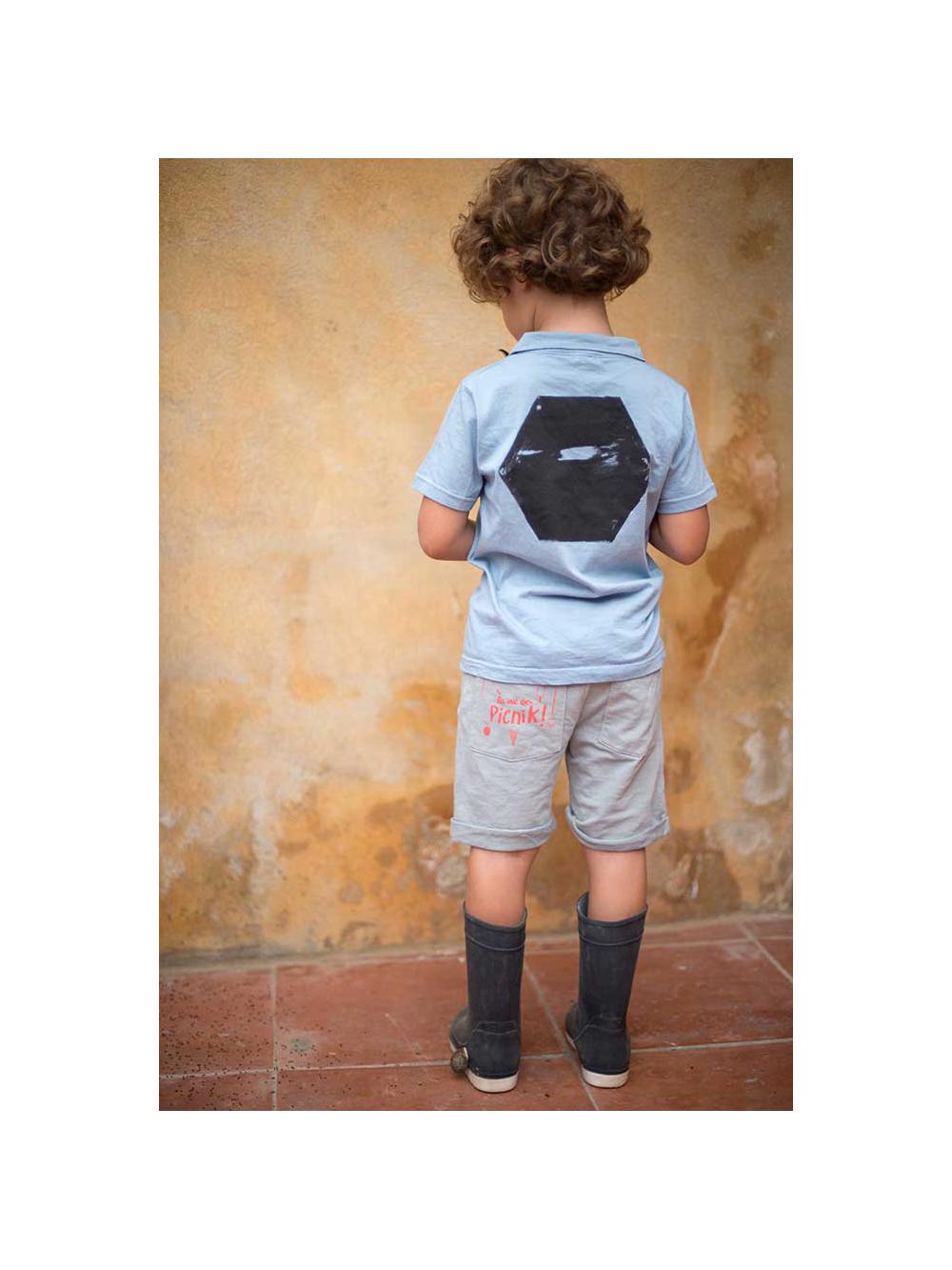 bermudas niño azul claro picnik barcelona