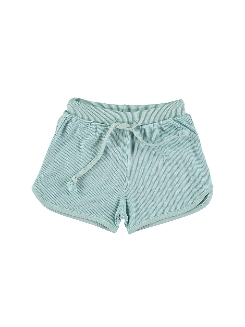 LIGHT BLUE SHORTS WITH DRAWSTRING