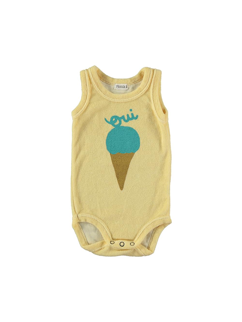 BODY AMARILLO DE TIRANTES HELADO