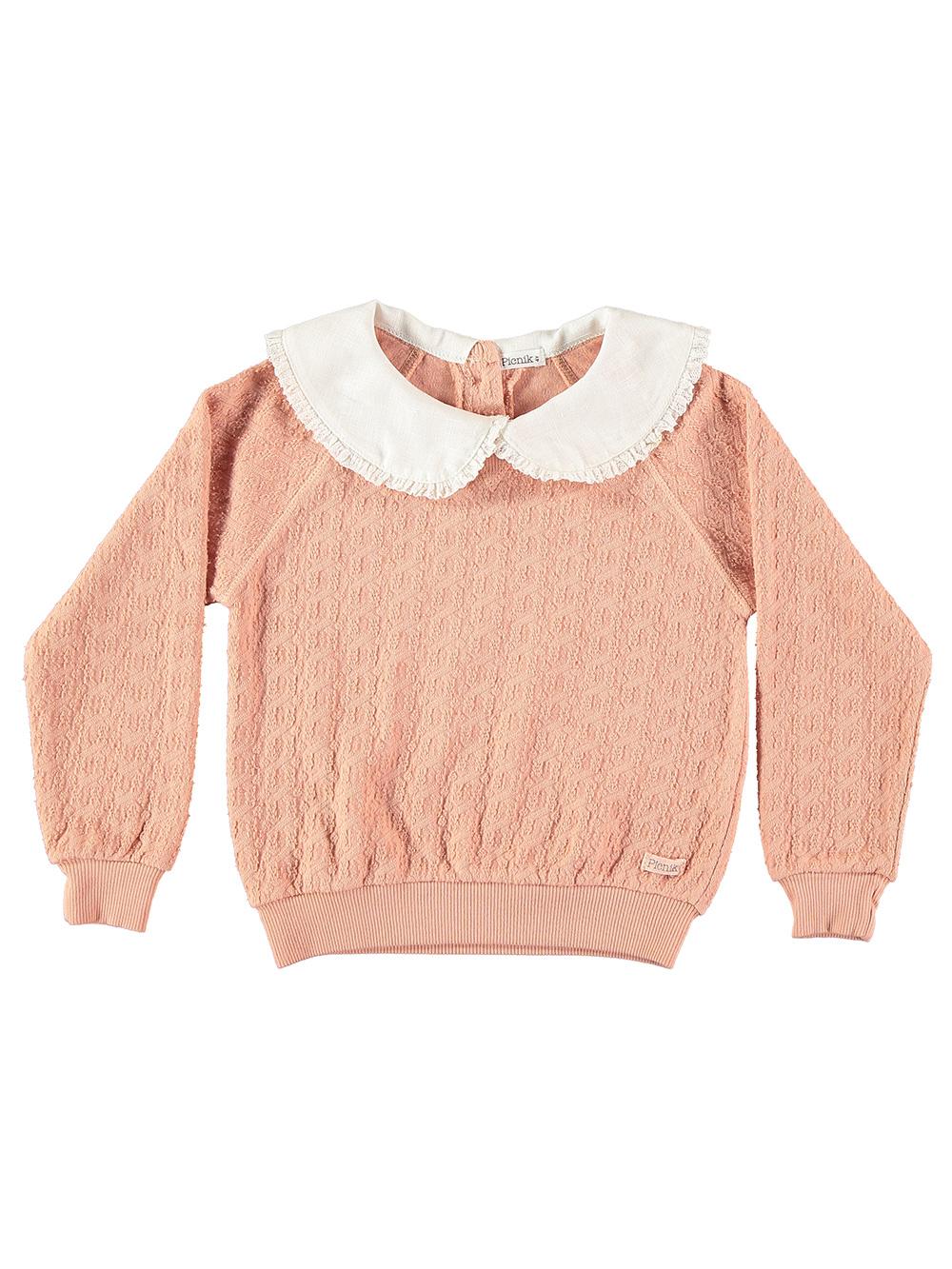 JERSEY CUELLO PUNTILLA ROSA CLARO