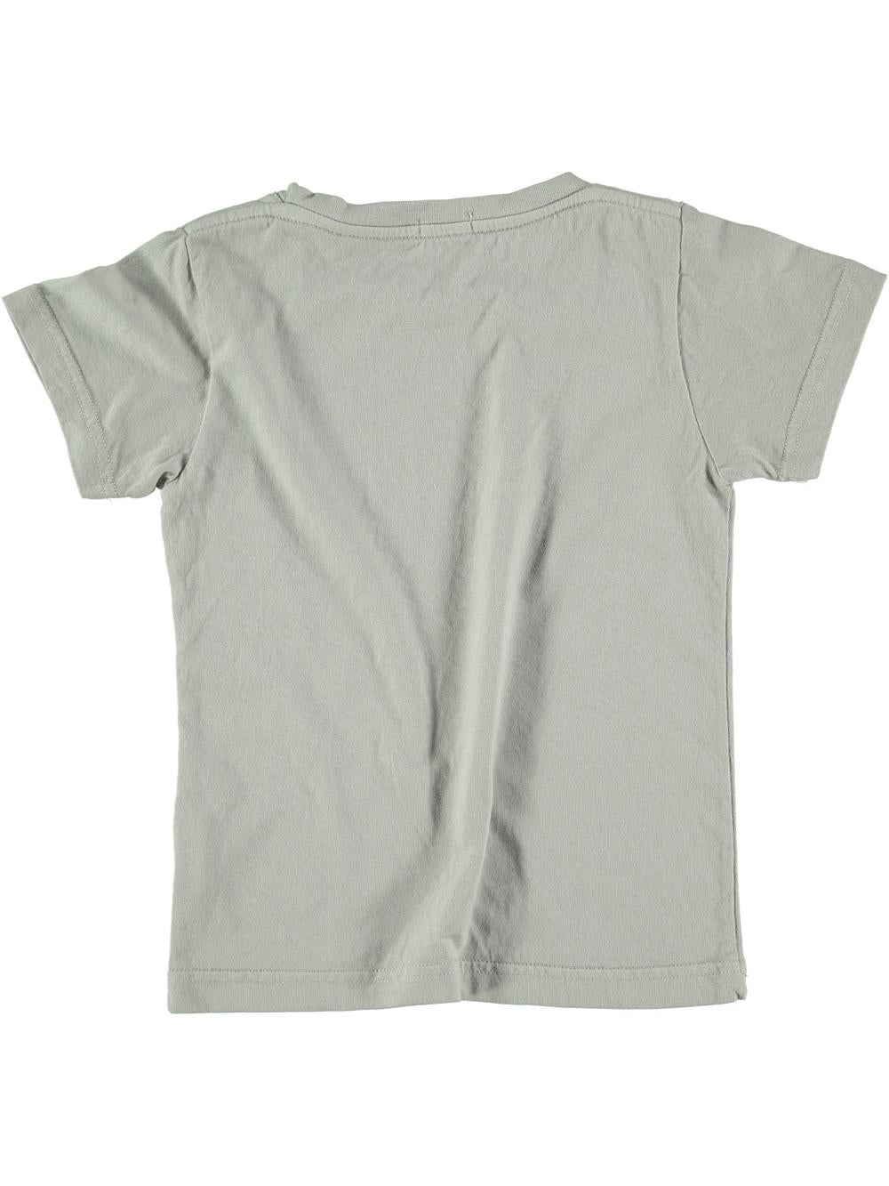 CAMISETA MANGA CORTA HEXÁGONO GRIS
