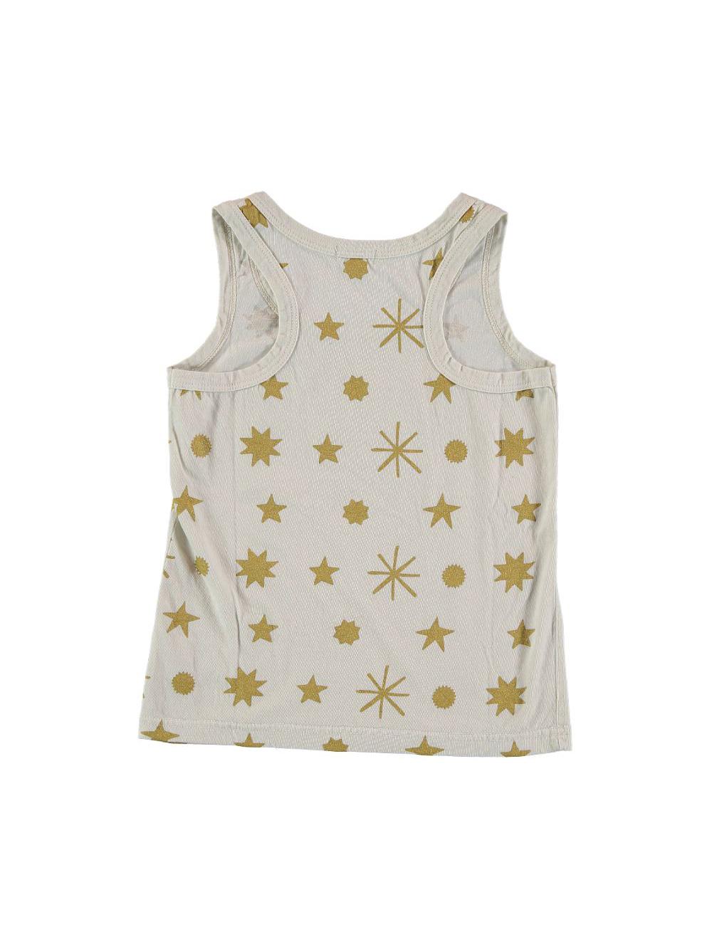 CAMISETA TIRANTES ESTAMPADO ESTRELLAS BLANCO