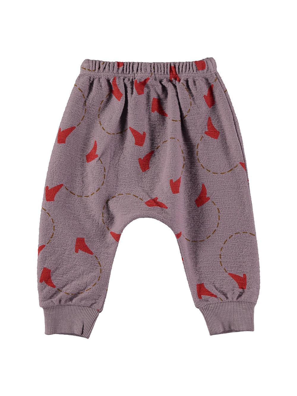 PANTALÓN ESTAMPADO ZAPATOS BAILARINES LILA