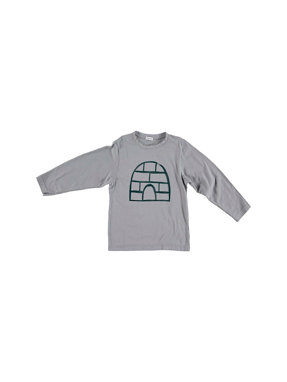LIGHT GRAY IGLOO T-SHIRT