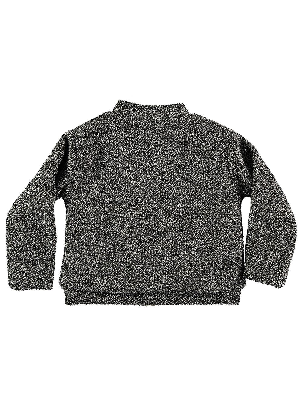 JERSEY CREMALLERA BORDADO ROSA GRIS VIGORÉ