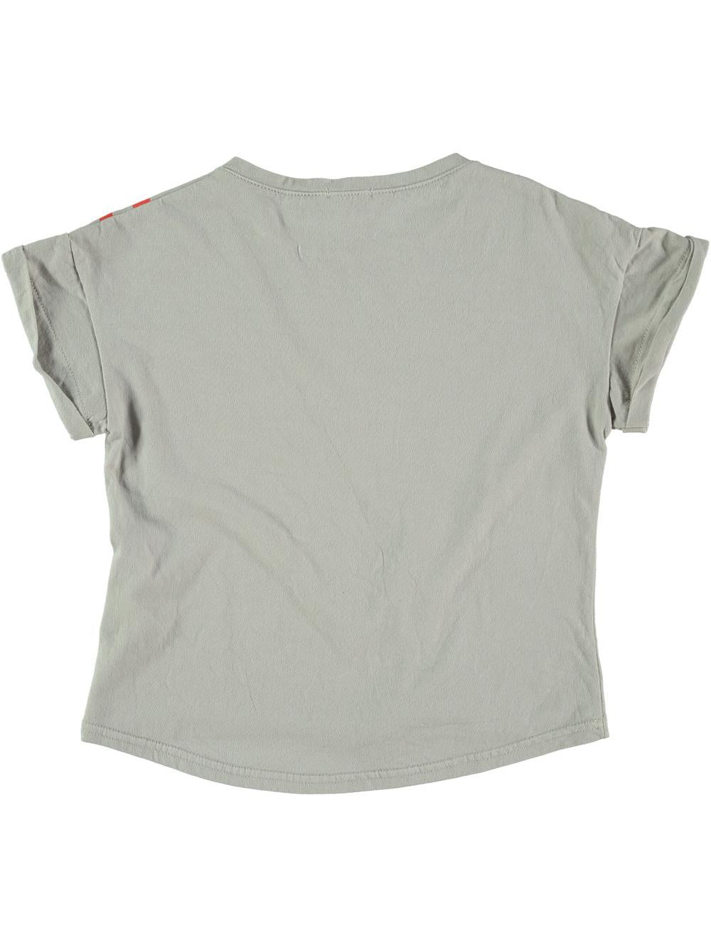 CAMISETA MANGA CORTA DOBLADA ROMBO PIEDRA