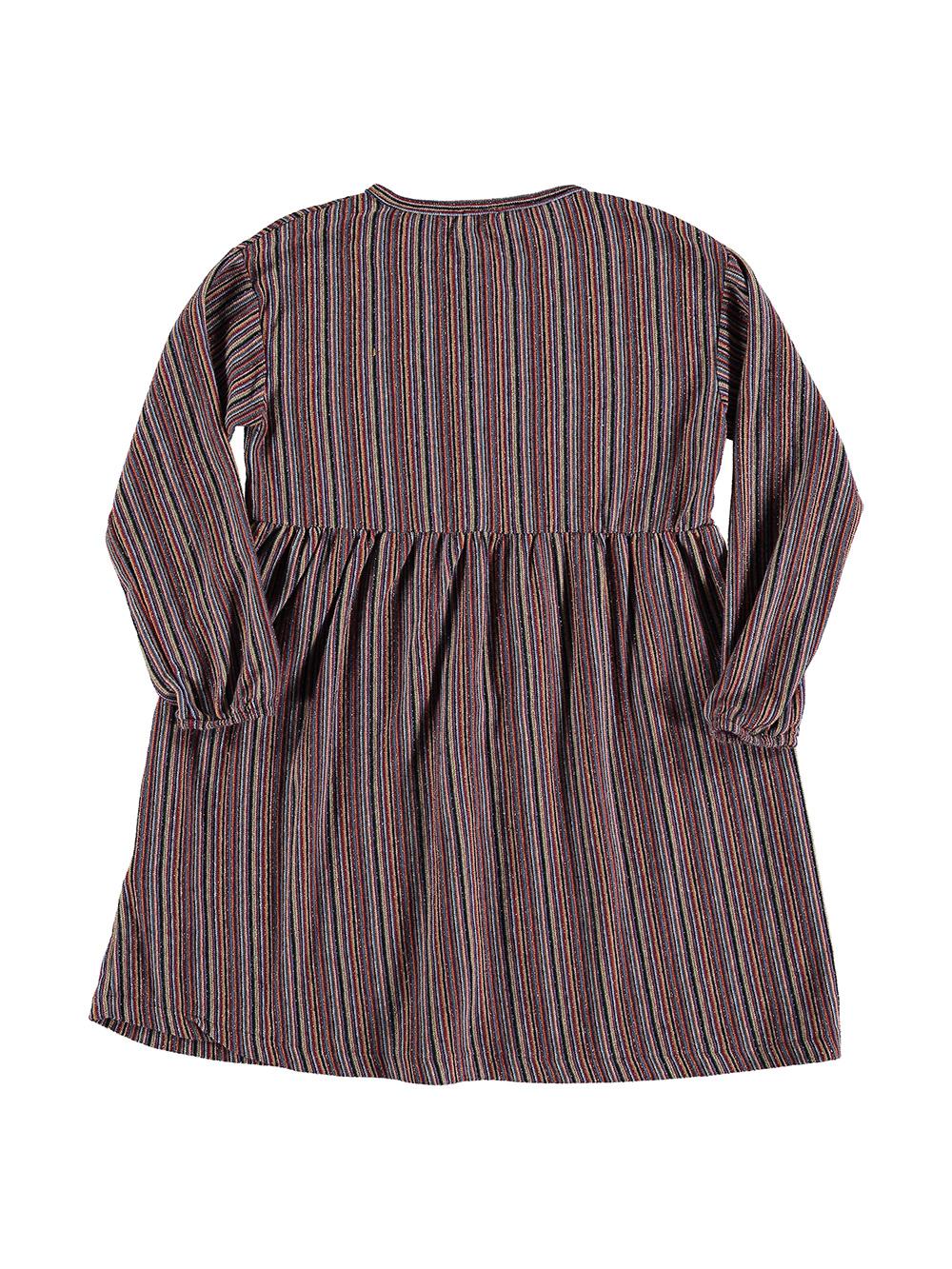 VESTIDO MANGA LARGA RAYAS COLORES