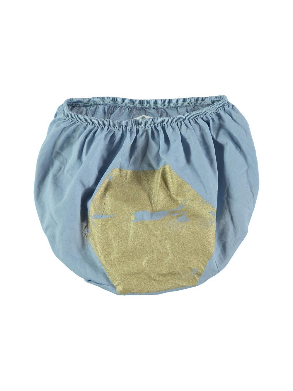 CUBREPAÑAL ESTAMPADO HEXÁGONO AZUL