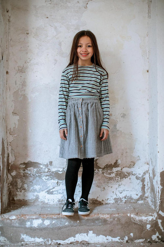 MULTICOLOR STRIPED T-SHIRT