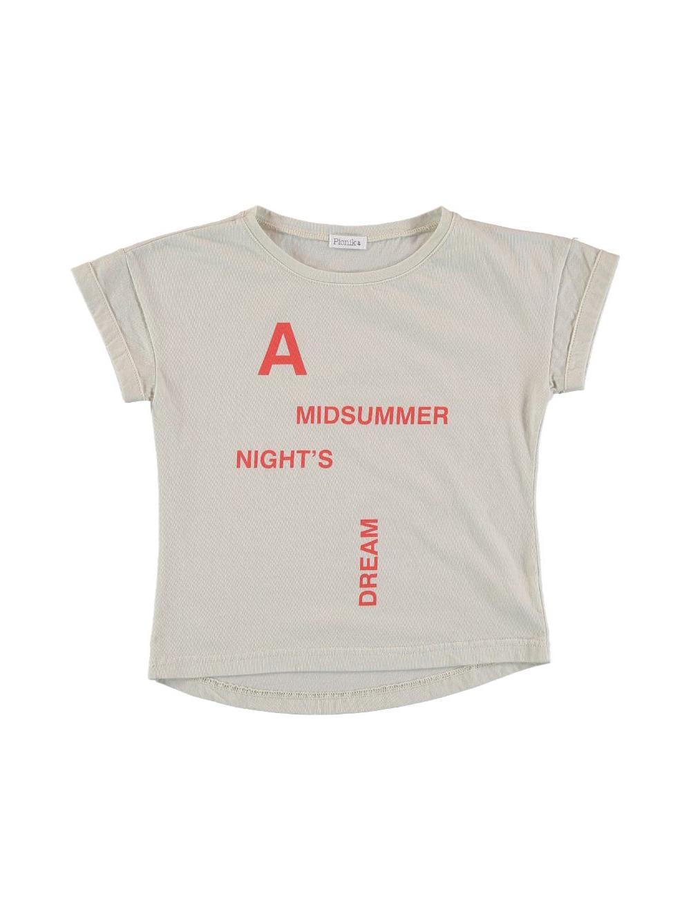 CAMISETA MANGA CORTA A MIDSUMMER BLANCO