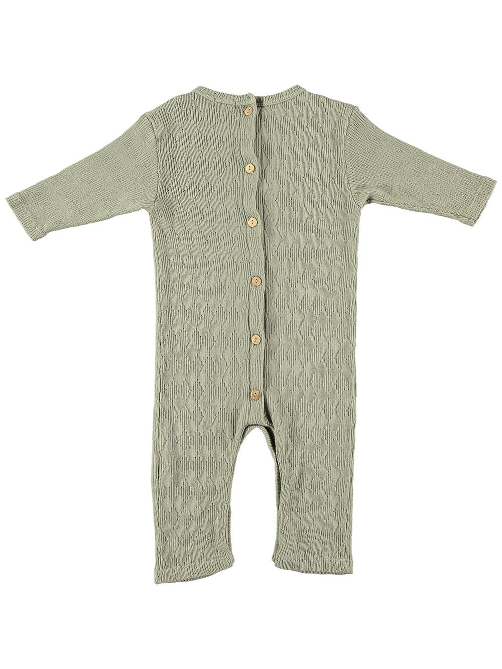 GREEN SMILE LONG JUMPSUIT