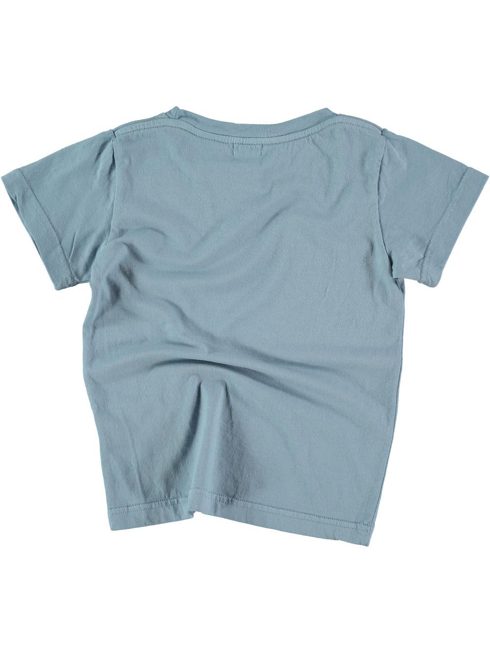 CAMISETA MANGA CORTA PAN Y HORMIGAS AZUL