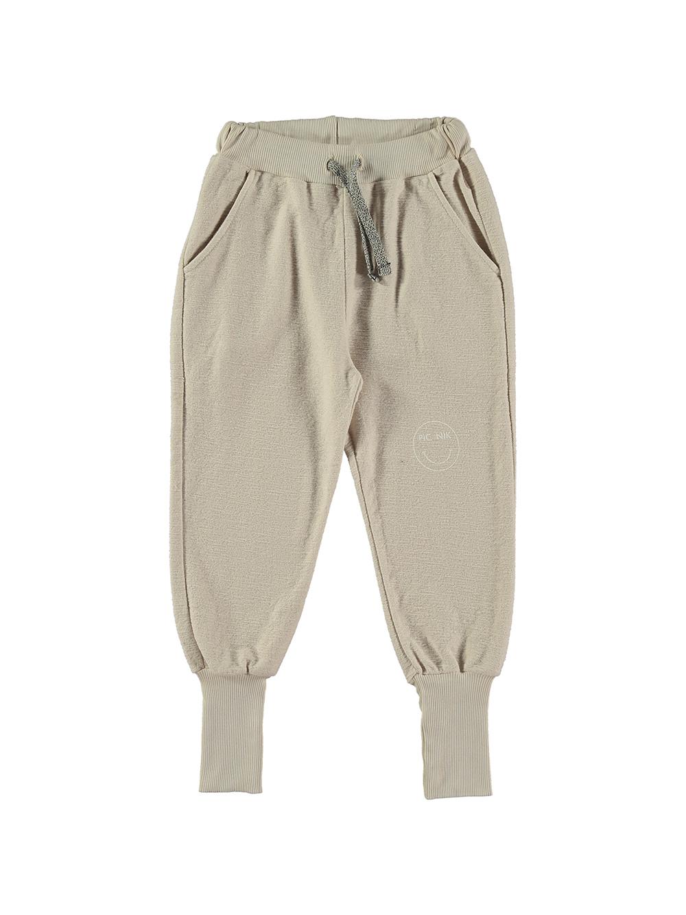 pantalón largo niño beige picnik barcelona