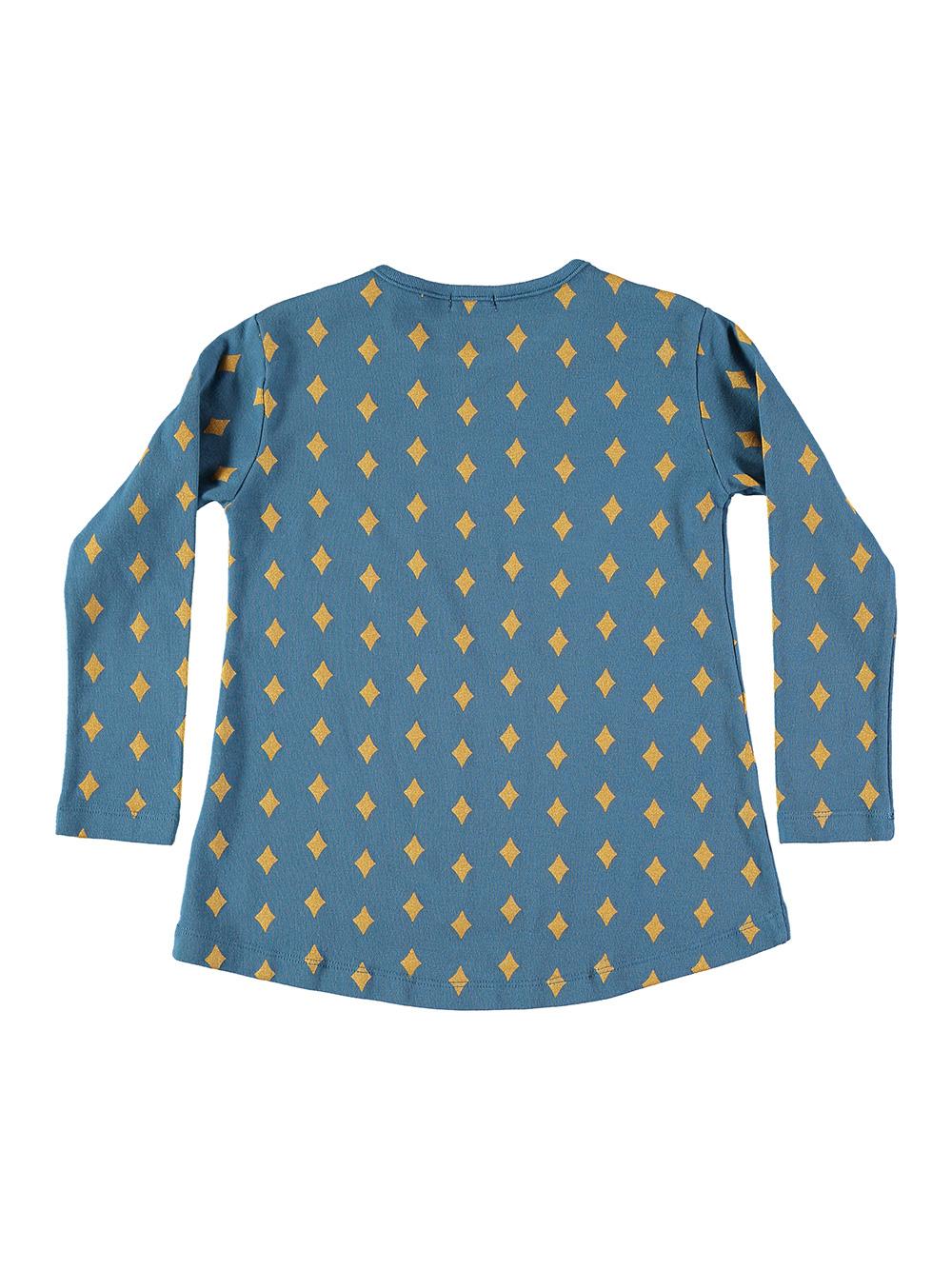 camiseta-niña-azul-manga larga