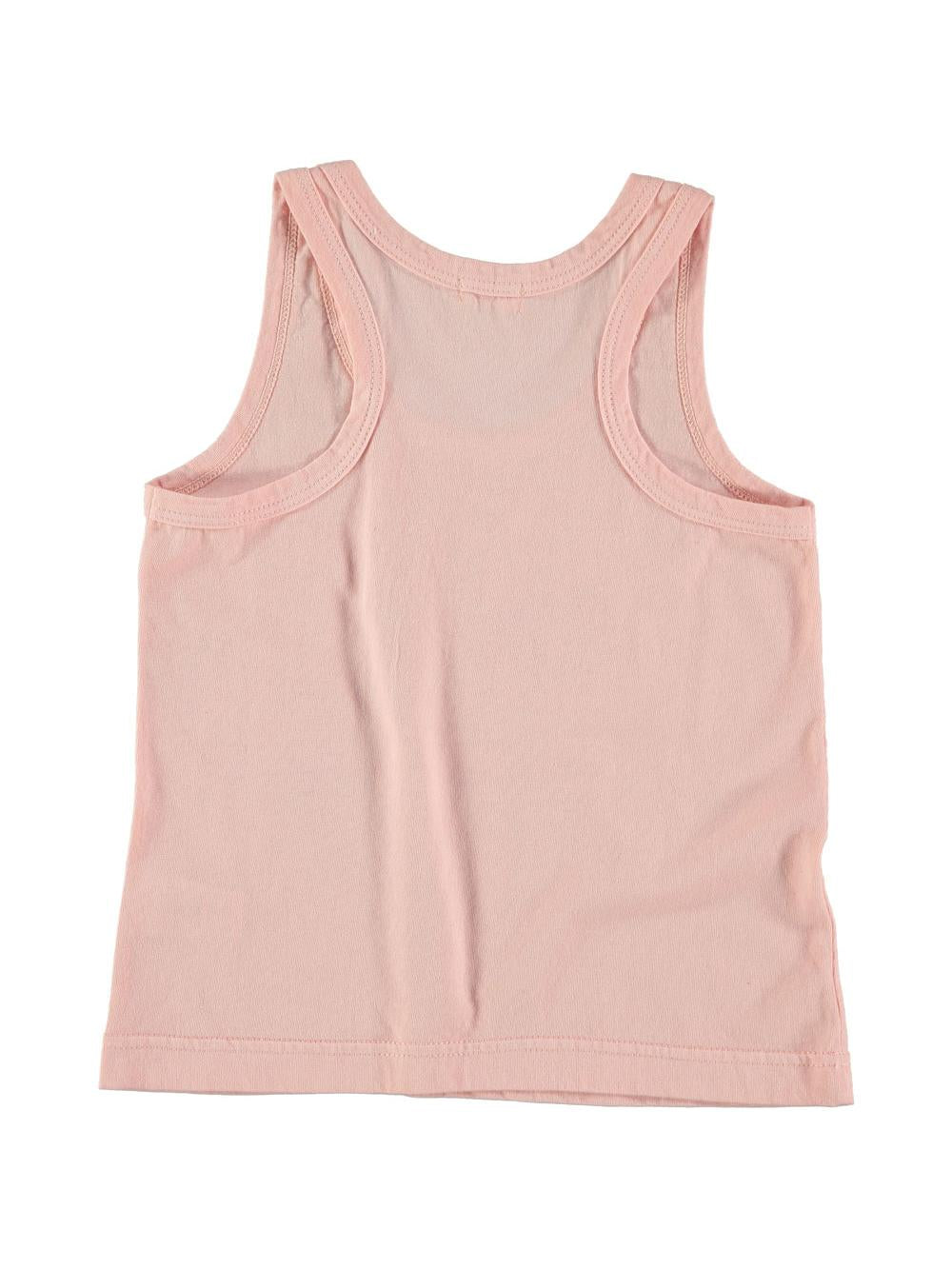 CAMISETA TIRANTES HEXÁGONO SALMÓN