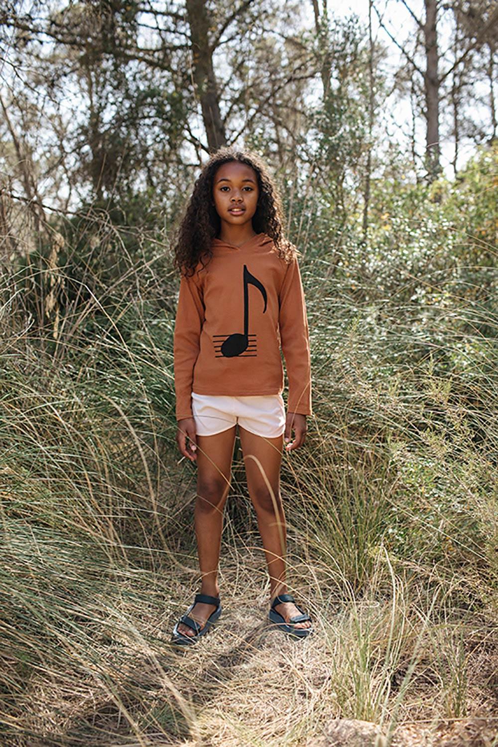 PALE PINK SHORTS WITH DRAWSTRING