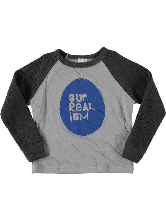 GRAY SERREALISM T-SHIRT