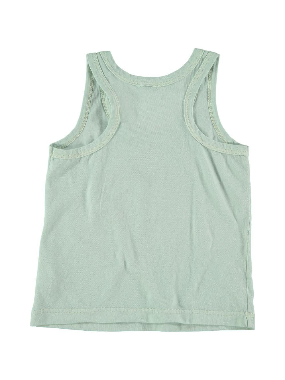 CAMISETA TIRANTES HEXÁGONO VERDE