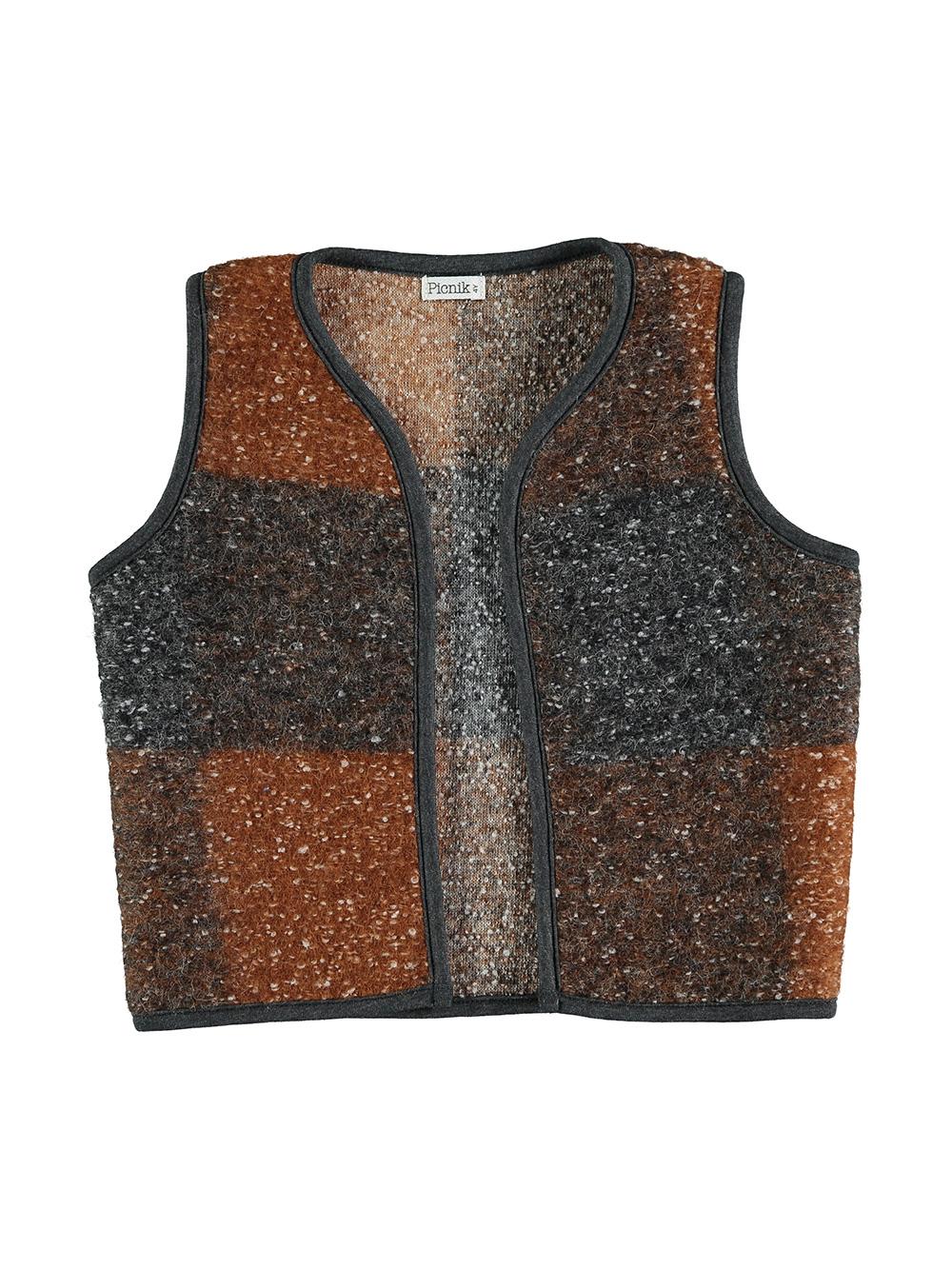 BROWN VEST