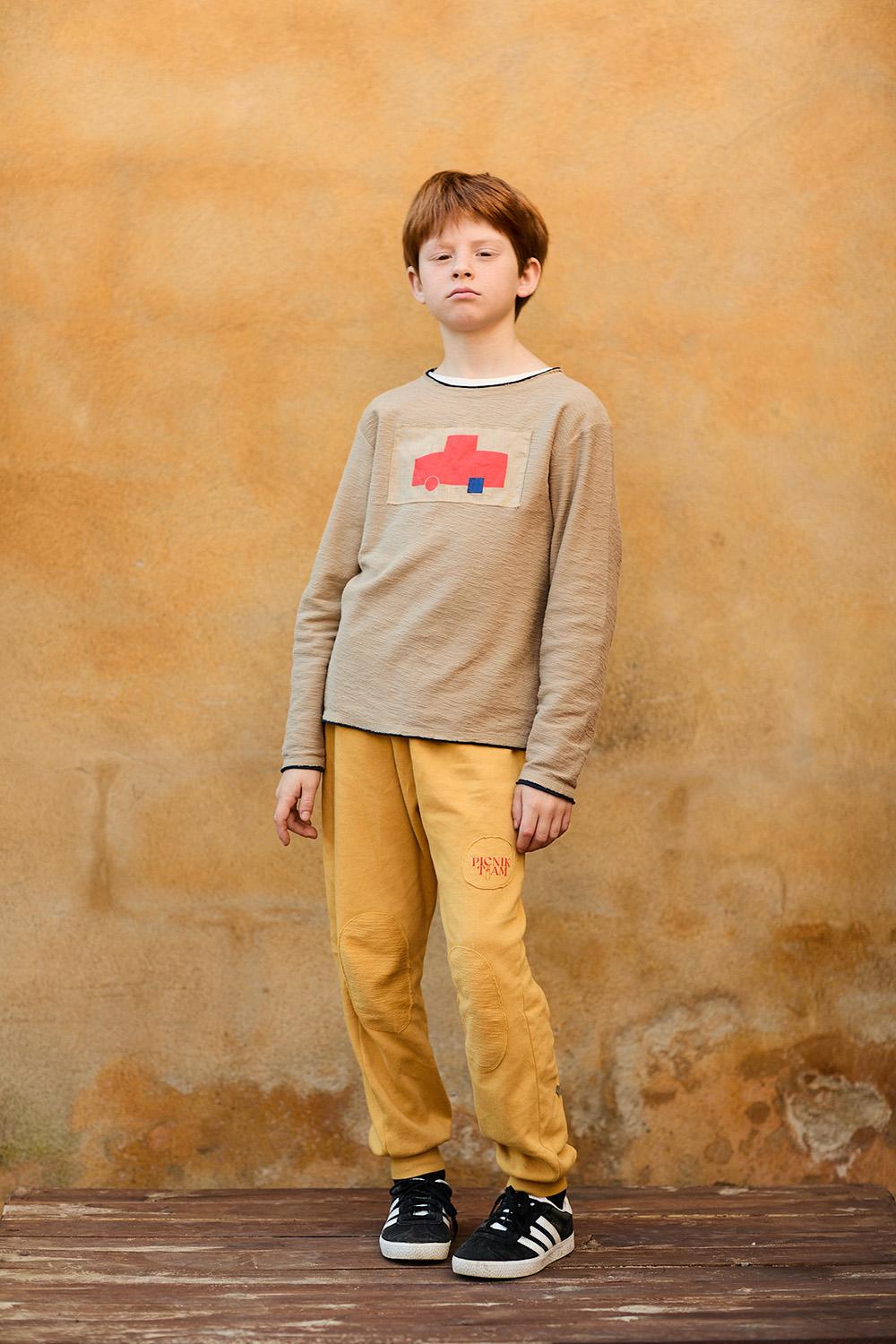 JERSEY COCHE CAMEL