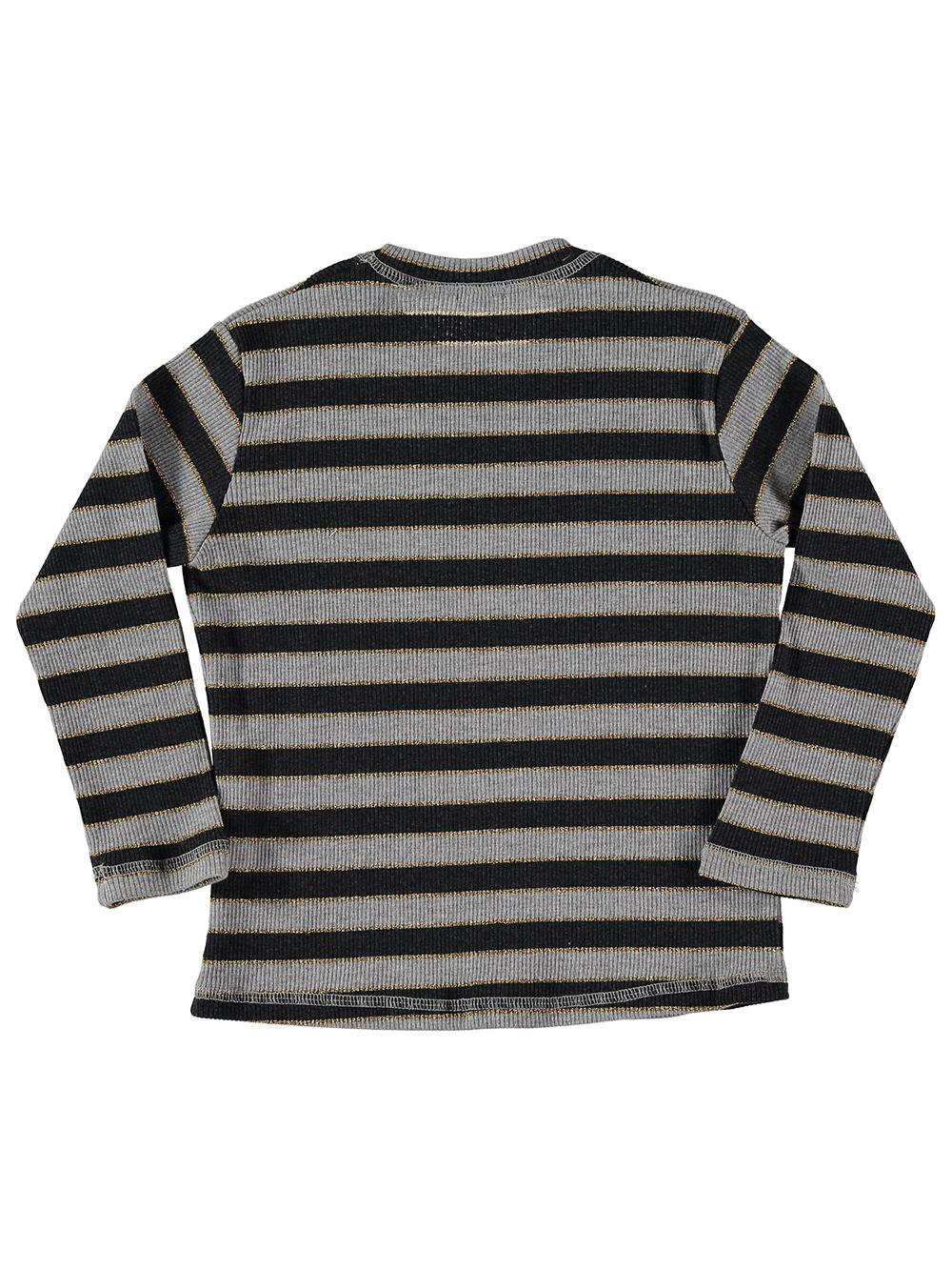 MULTICOLORED STRIPED T-SHIRT