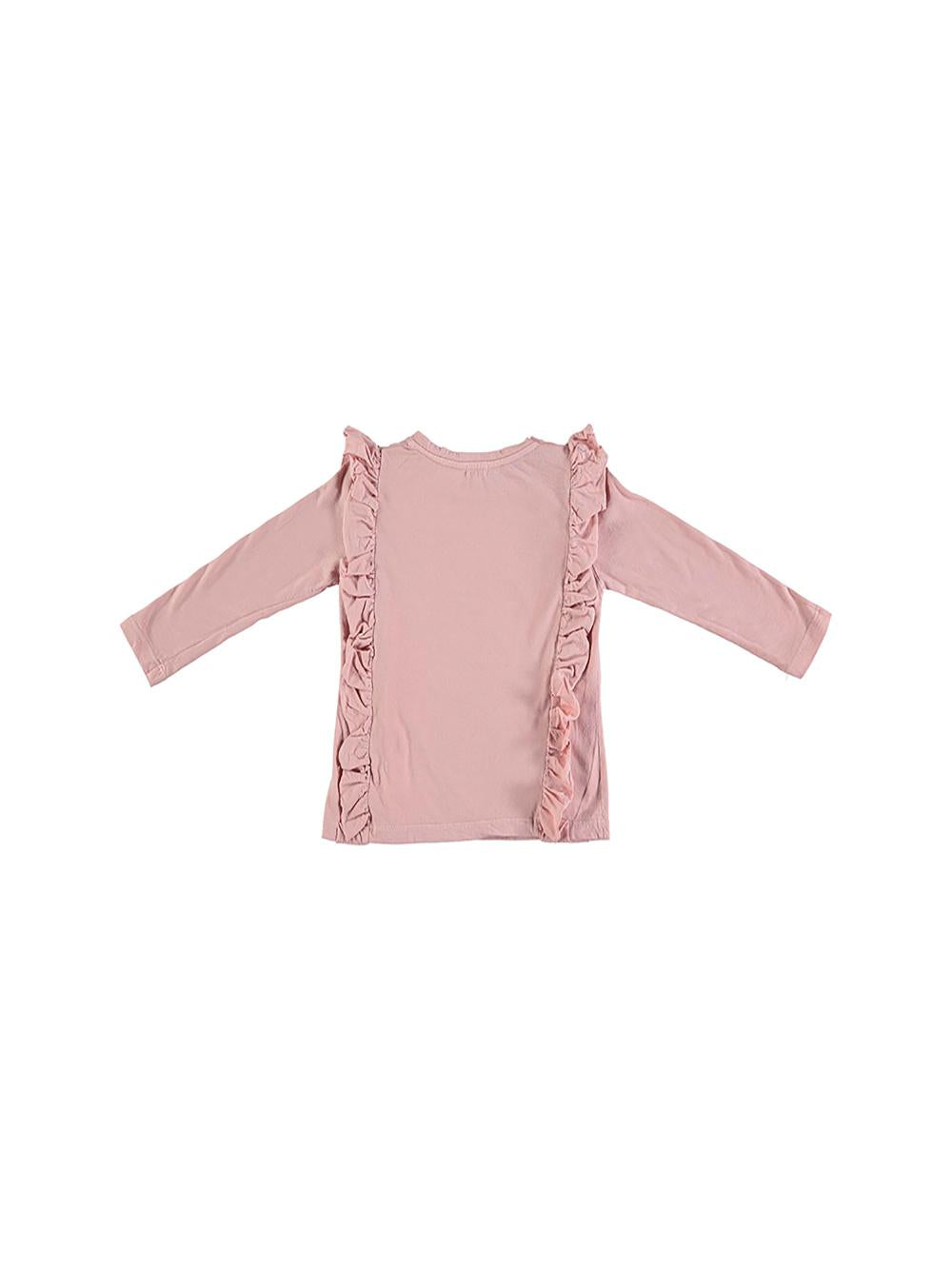 CACTUS PINK RUFFLED T-SHIRT