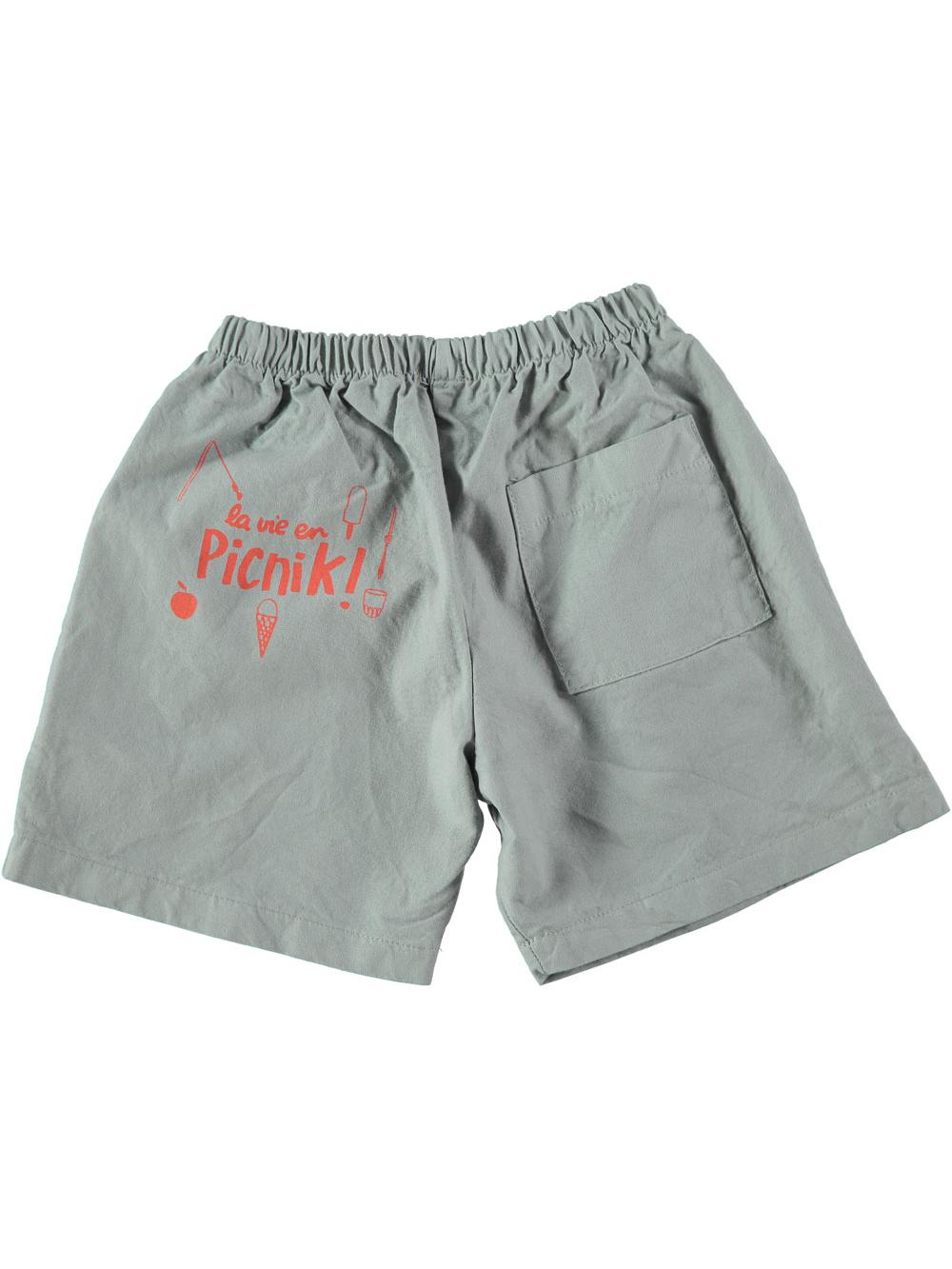 bermudas niño gris picnik barcelona