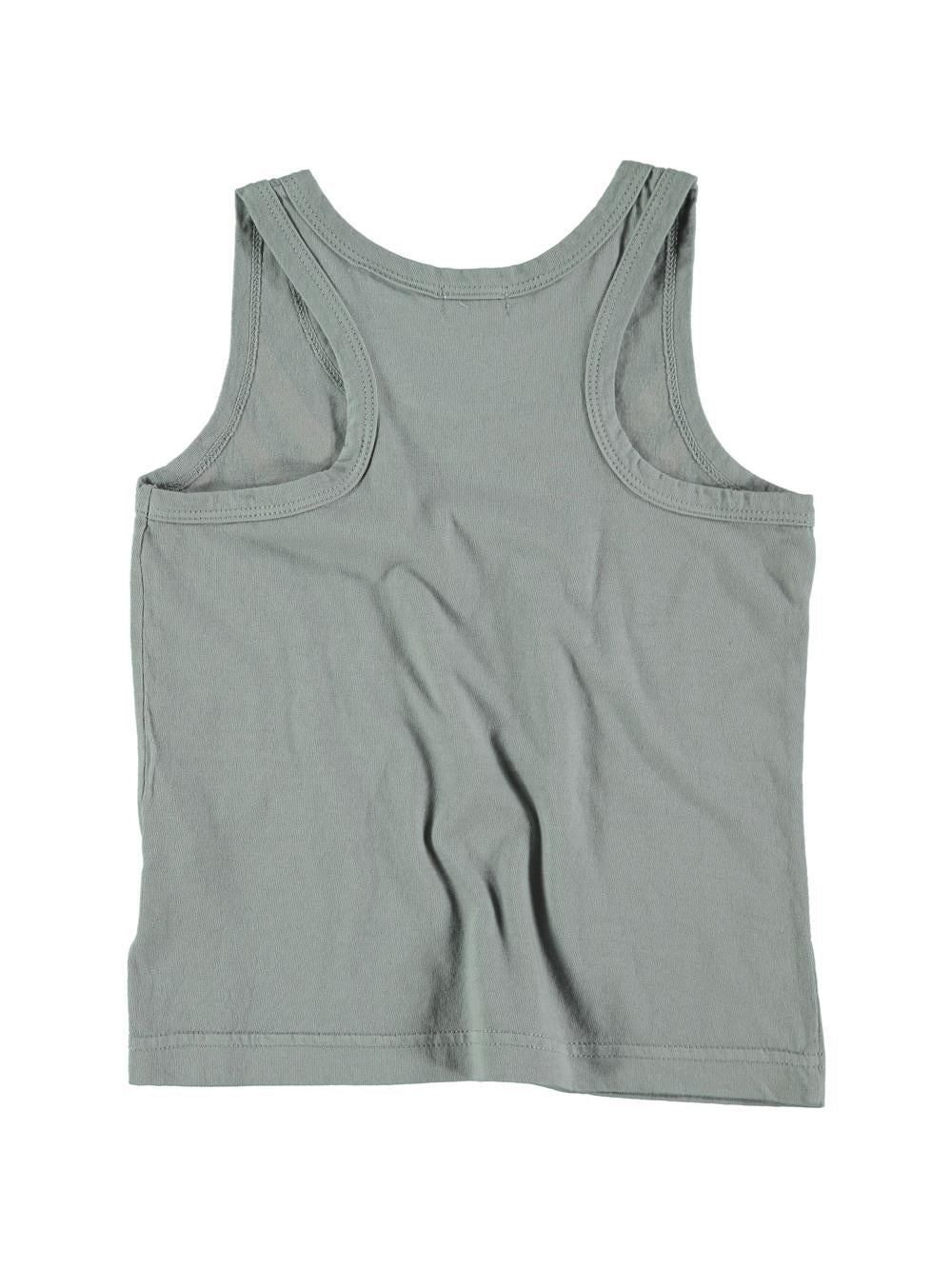 CAMISETA TIRANTES ROMBO GRIS