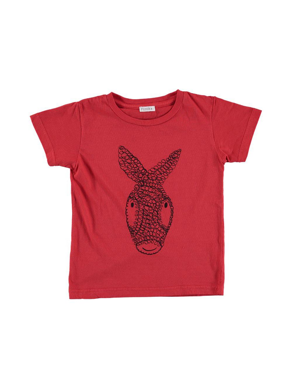 CAMISETA MANGA CORTA BURRITO ROJO