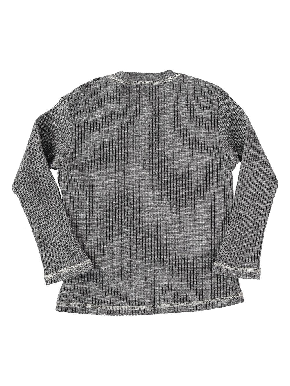 GRAY VIGORÉ T-SHIRT WITH APPLE SNAIL EMBROIDERY