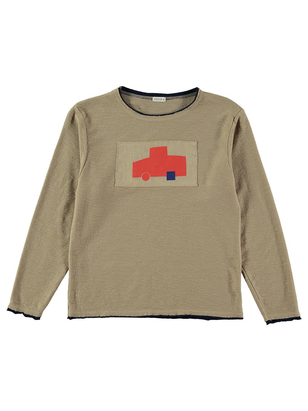 JERSEY COCHE CAMEL