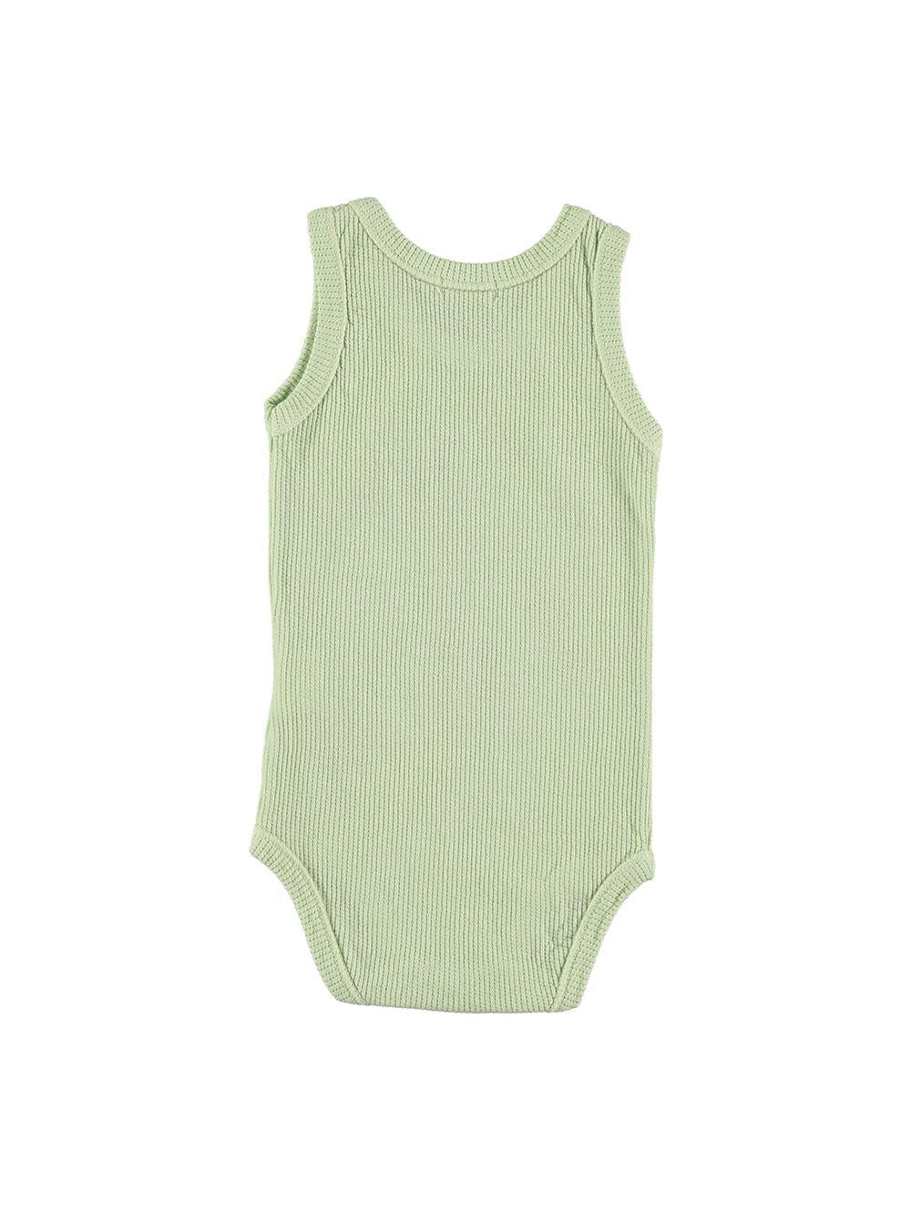 GREEN PENTAGRAM NOTE STRAPS BODYSUIT