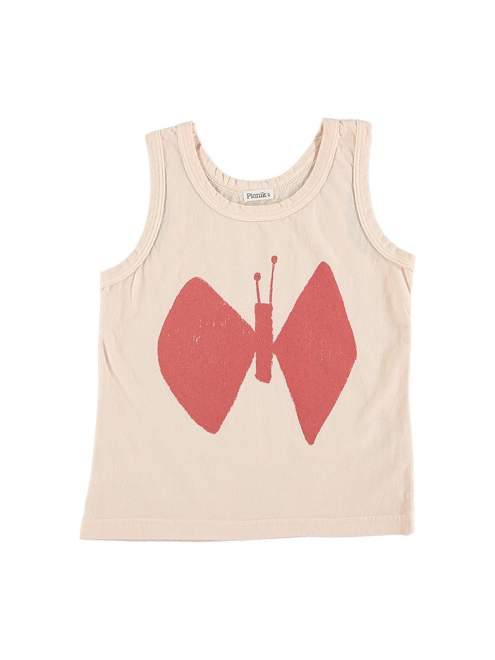 camiseta-tirantes-niña-estampado mariposa