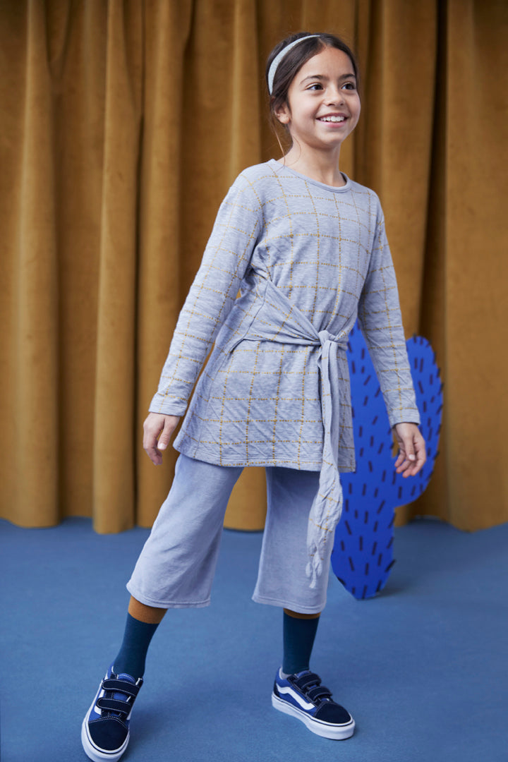 Girls' winter dress | Gray dress for girls Girls' winter dress | Gray dress for girls
