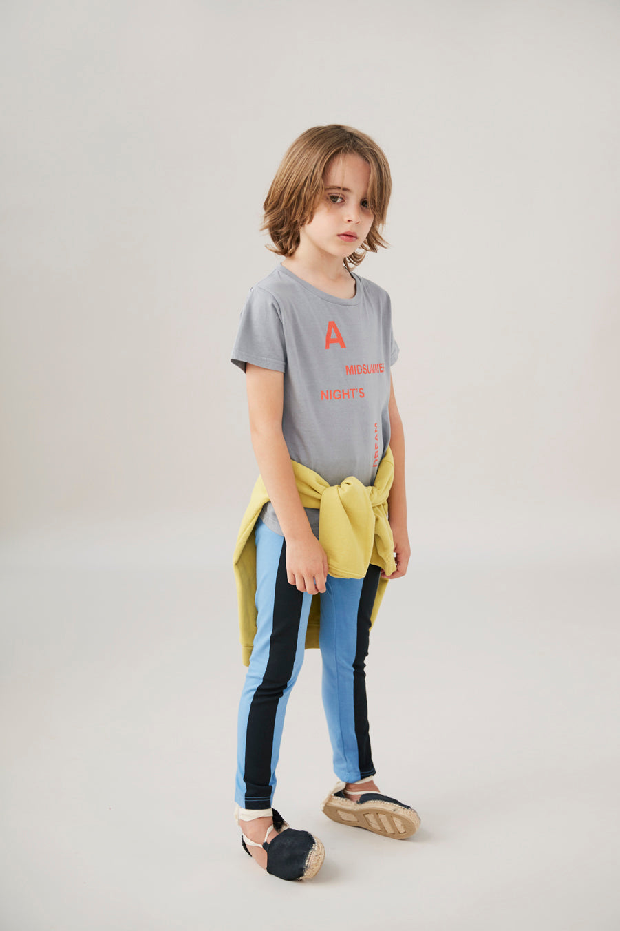 CAMISETA MANGA CORTA A MIDSUMMER GRIS