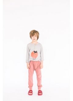 Kid T-SHIRT Unisex-75% Cotton 25% Poliester-Knitted