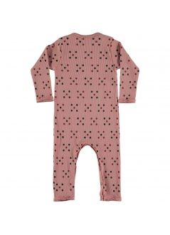 Baby ROMPER Girl-98% Cotton 2% Elastan- Knitted