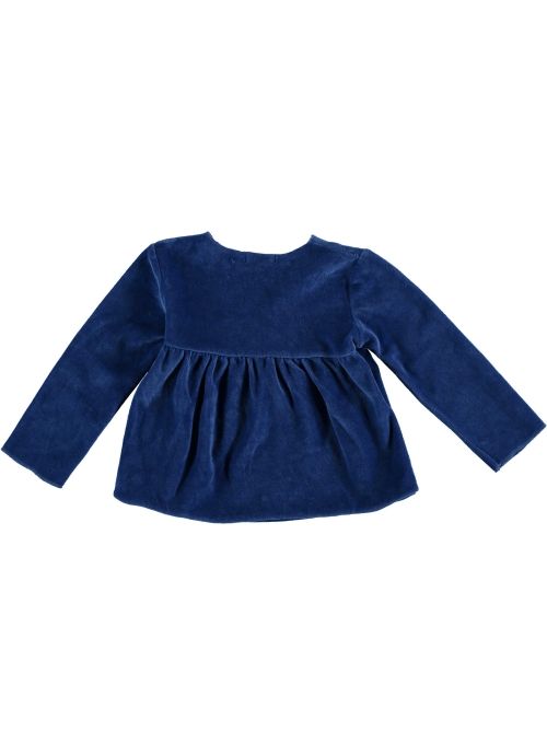 Baby T-SHIRT Girl- 84% Cotton 16% Pes - knitted