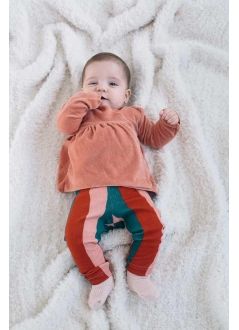 Baby T-SHIRT Girl- 84% Cotton 16% Pes - knitted